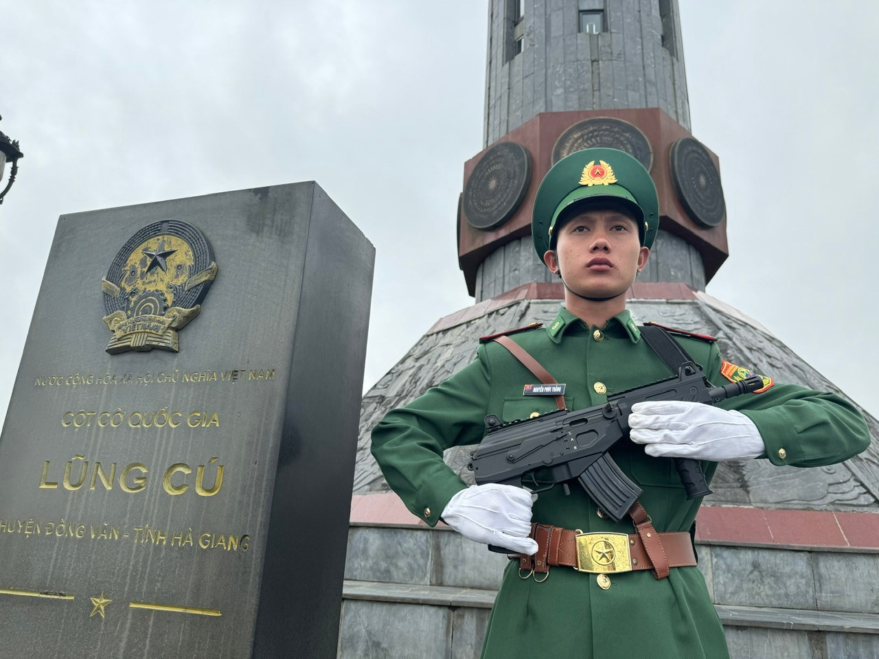 Lễ thượng cờ tại địa đầu cực Bắc của Tổ quốc sáng 2/9- Ảnh 3. Lễ thượng cờ tại địa đầu cực Bắc của Tổ quốc sáng 2/9- Ảnh 3.