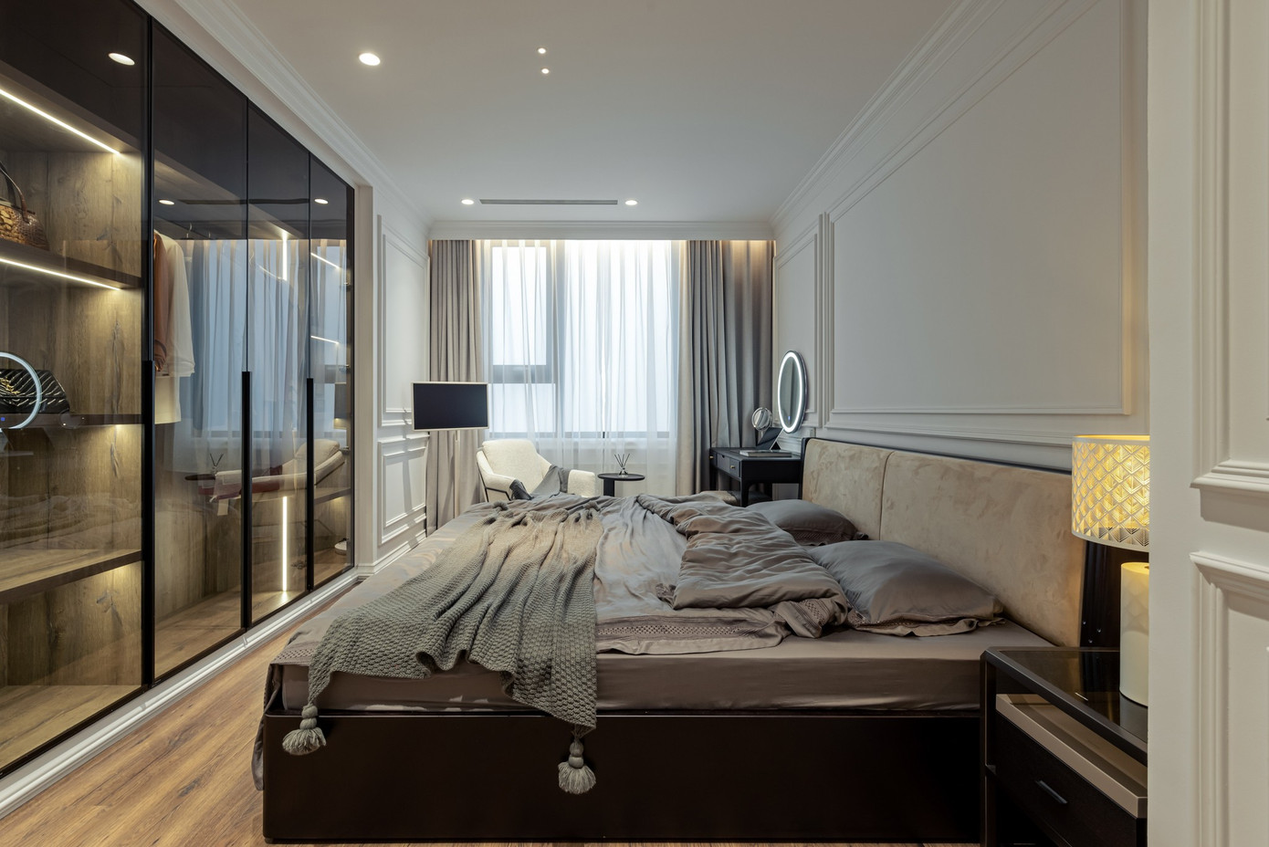 Quá trình biến đổi Penthouse từ phong cách Tân cổ điển sang hiện đại- Ảnh 19. Quá trình biến đổi Penthouse từ phong cách Tân cổ điển sang hiện đại- Ảnh 19.