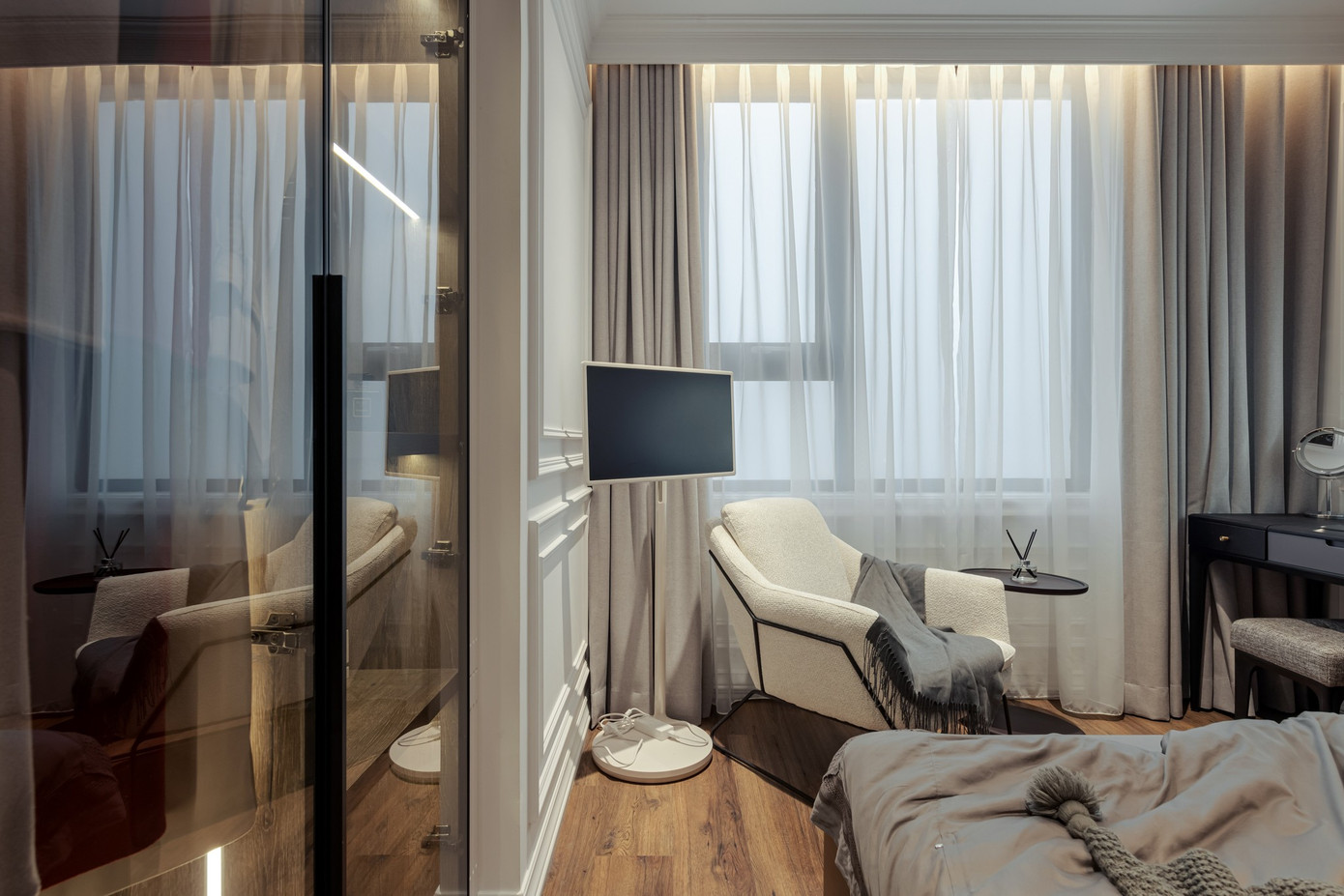 Quá trình biến đổi Penthouse từ phong cách Tân cổ điển sang hiện đại- Ảnh 21. Quá trình biến đổi Penthouse từ phong cách Tân cổ điển sang hiện đại- Ảnh 21.