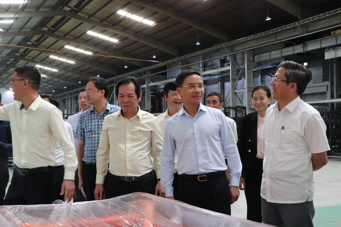 Tân Chủ tịch Đà Nẵng thị sát sân bay Chu Lai, làm việc với THACO- Ảnh 3.