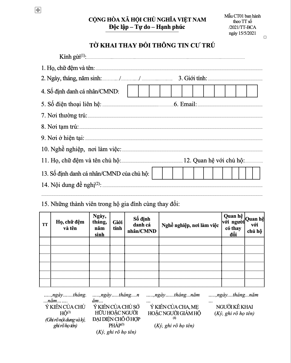 Công nhân, người lao động cần biết: Mẫu đơn & hồ sơ đăng ký tạm trú chuẩn, tránh rắc rối pháp lý!- Ảnh 1. Công nhân, người lao động cần biết: Mẫu đơn & hồ sơ đăng ký tạm trú chuẩn, tránh rắc rối pháp lý!- Ảnh 1.