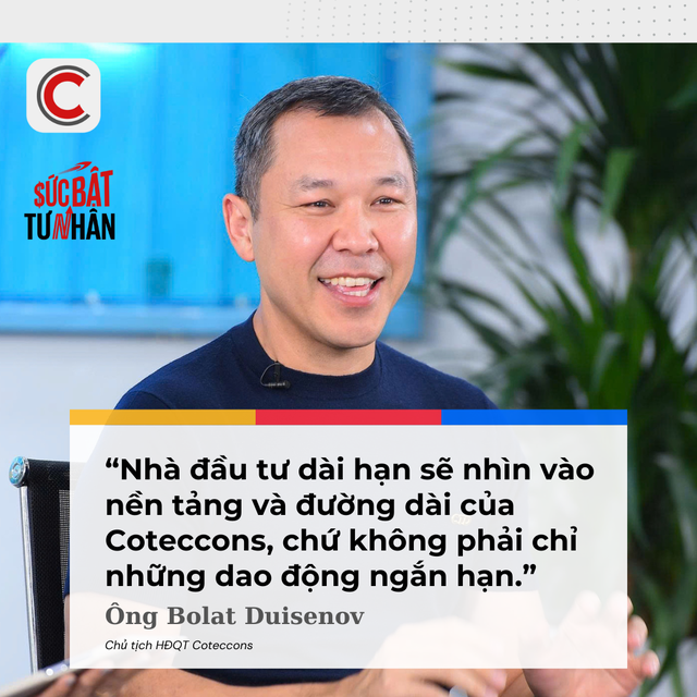 Cổ đông hỏi vì sao cổ phiếu chưa “nhảy vọt”, Chủ tịch HĐQT Coteccons nói gì?- Ảnh 1.
