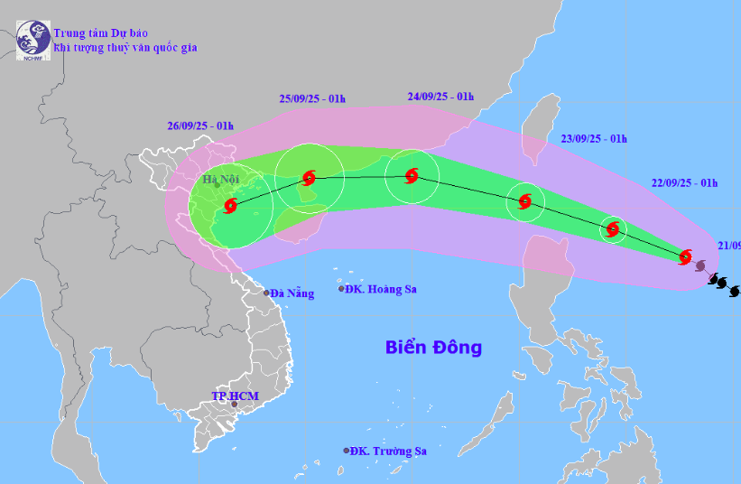 Bão Ragasa mạnh thêm, giật cấp siêu bão, có ảnh hưởng đến nước ta?- Ảnh 1. Bão Ragasa mạnh thêm, giật cấp siêu bão, có ảnh hưởng đến nước ta?- Ảnh 1.
