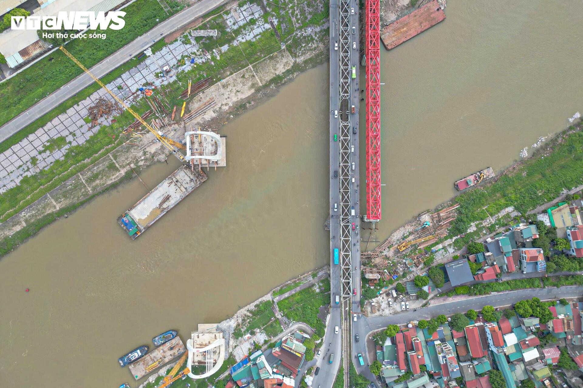 Lộ diện ‘dải lụa giao duyên’ bằng thép vắt qua sông Đuống- Ảnh 16.