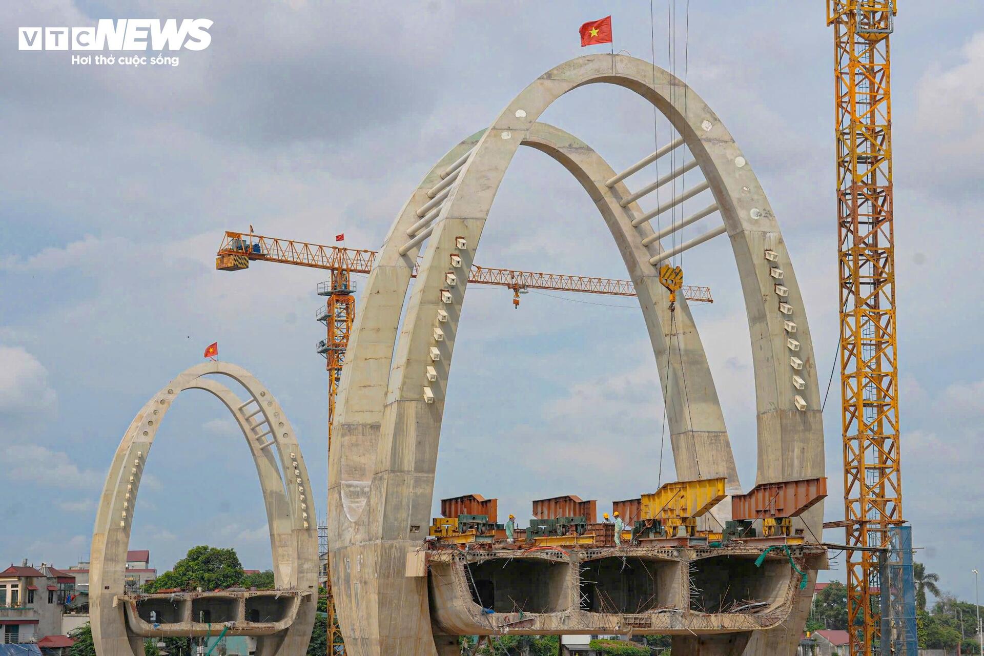 Lộ diện ‘dải lụa giao duyên’ bằng thép vắt qua sông Đuống- Ảnh 6.