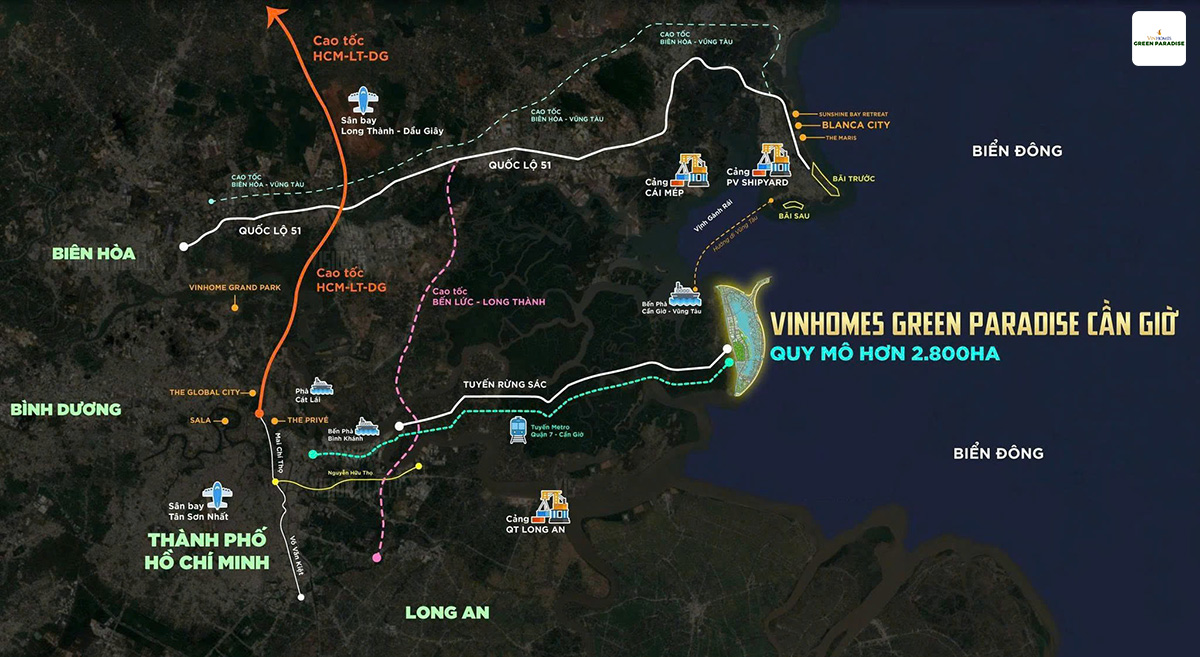 Đô thị lấn biển lớn nhất Việt Nam 2.870ha, có tòa tháp cao 108 tầng mong chờ suốt một thập kỷ tại TPHCM của tỷ phú Phạm Nhật Vượng đang "hot" bậc nhất lúc này- Ảnh 1. Đô thị lấn biển lớn nhất Việt Nam 2.870ha, có tòa tháp cao 108 tầng mong chờ suốt một thập kỷ tại TPHCM của tỷ phú Phạm Nhật Vượng đang