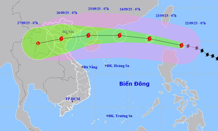 Tương tác của không khí lạnh khiến diễn biến siêu bão Ragasa thêm phức tạp- Ảnh 1. Tương tác của không khí lạnh khiến diễn biến siêu bão Ragasa thêm phức tạp- Ảnh 1.