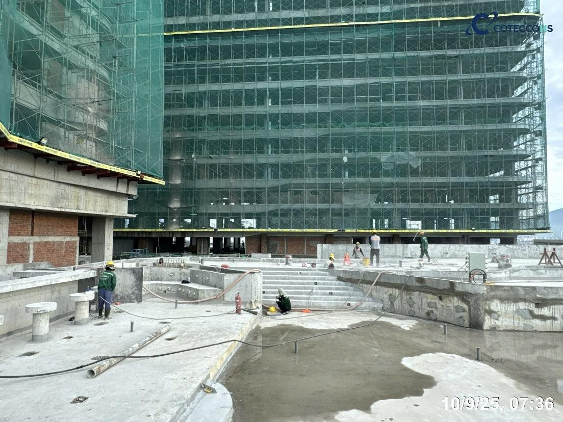 TTC Plaza Đà Nẵng tăng tốc tiến độ, sẵn sàng vận hành đầu năm 2026- Ảnh 8.
