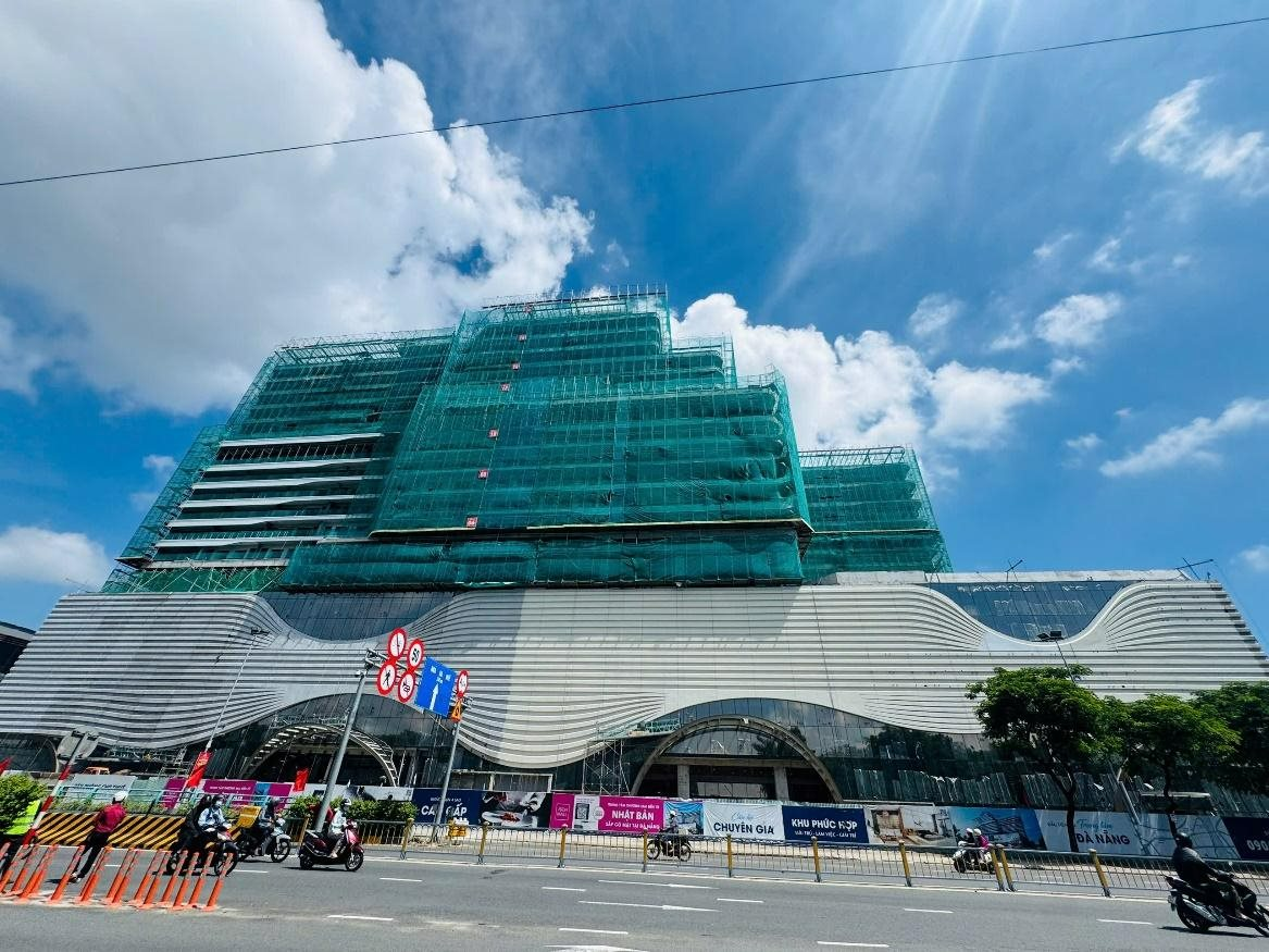 TTC Plaza Đà Nẵng tăng tốc tiến độ, sẵn sàng vận hành đầu năm 2026- Ảnh 1.