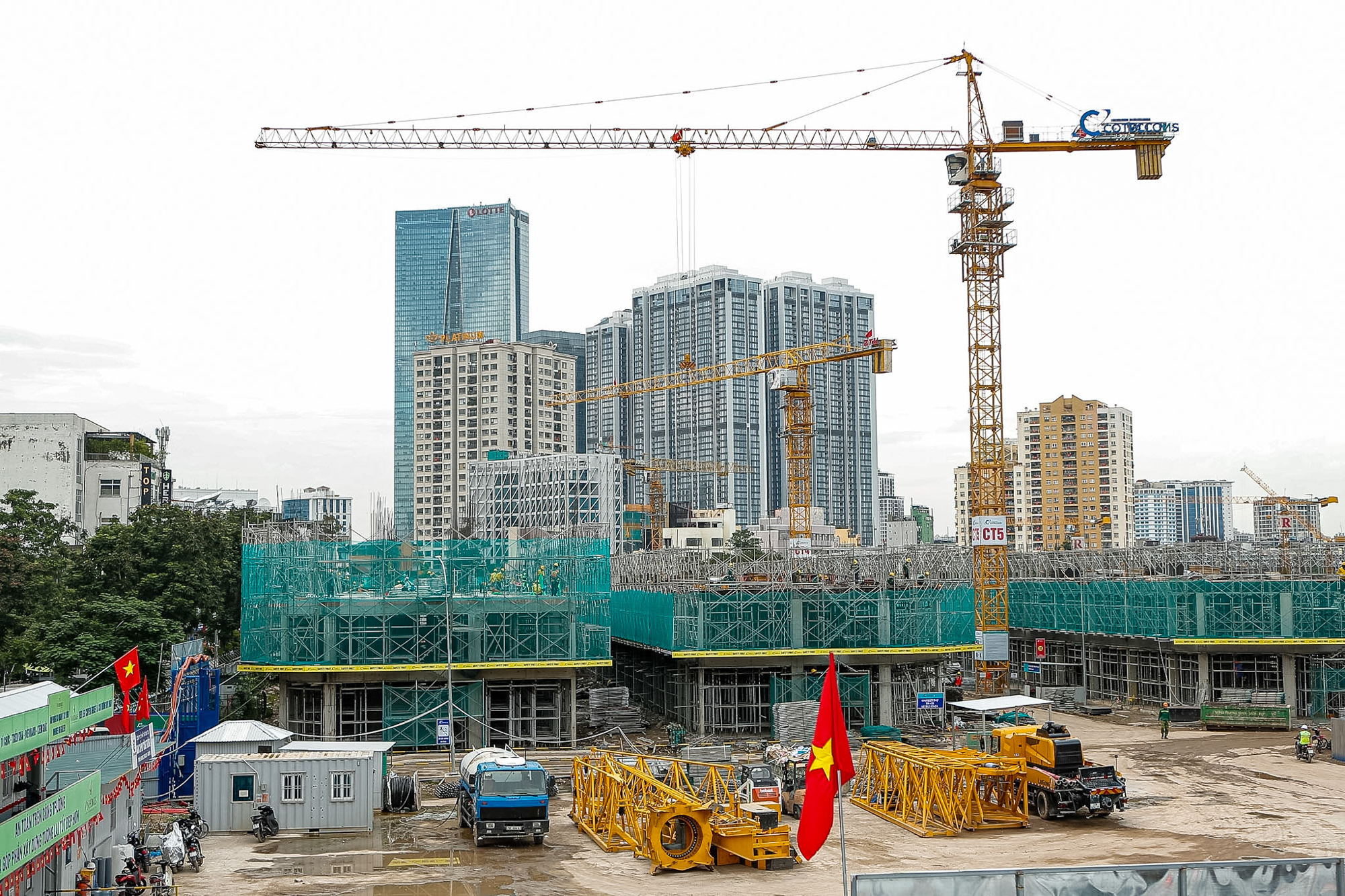 Hồ duy nhất ở trung tâm Hà Nội có 2 dự án lớn đang xây: Vinhomes làm nhà trăm tỷ, tương lai có 3 khách sạn cao tầng- Ảnh 3.