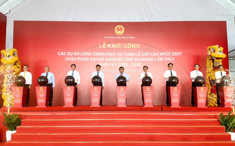 Khởi công, khởi động 10 dự án, công trình phục vụ APEC 2027- Ảnh 1.