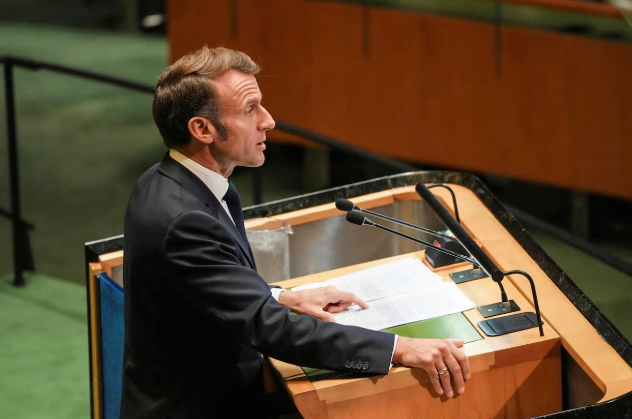 Tổng thống Pháp Macron: Muốn giải Nobel Hòa bình, Tổng thống Mỹ Trump hãy chấm dứt xung đột ở Dải Gaza- Ảnh 1.