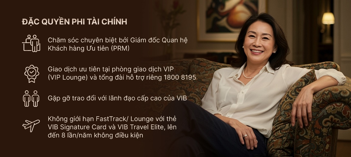 VIB ra mắt Privilege Banking – Đặc quyền toàn diện dành cho khách hàng ưu tiên- Ảnh 2. VIB ra mắt Privilege Banking – Đặc quyền toàn diện dành cho khách hàng ưu tiên- Ảnh 2.