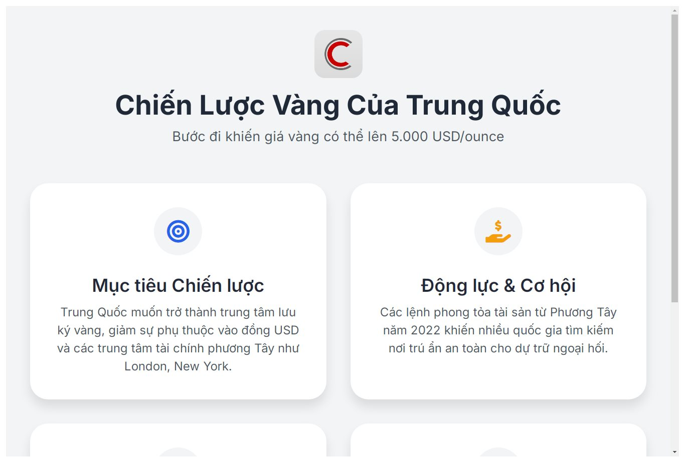 Trung Quốc mời ngân hàng trung ương nước ngoài mua vàng- Ảnh 1.