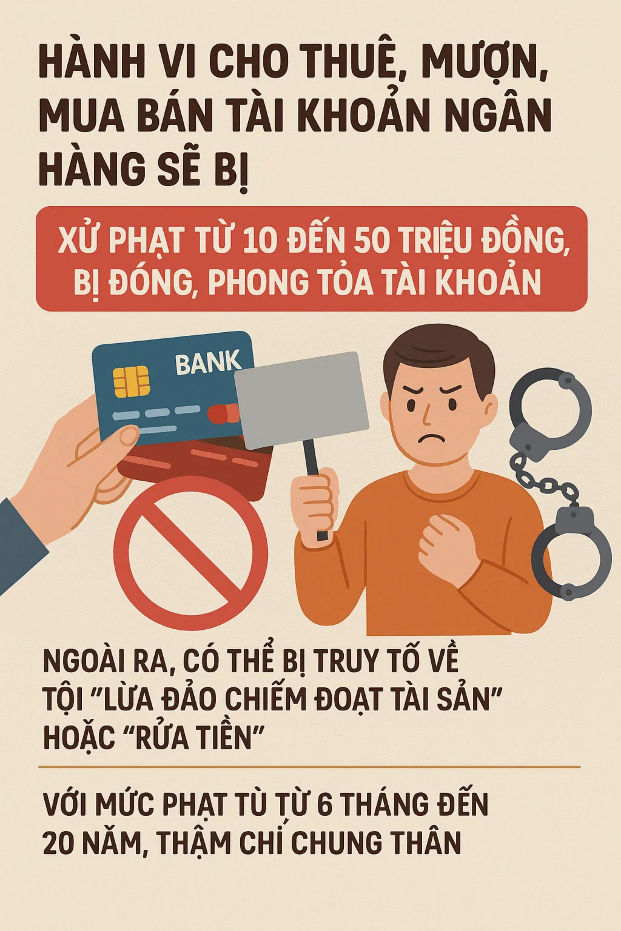 Công an phát cảnh báo khẩn liên quan đến tài khoản ngân hàng của tất cả người dân- Ảnh 1. Công an phát cảnh báo khẩn liên quan đến tài khoản ngân hàng của tất cả người dân- Ảnh 1.