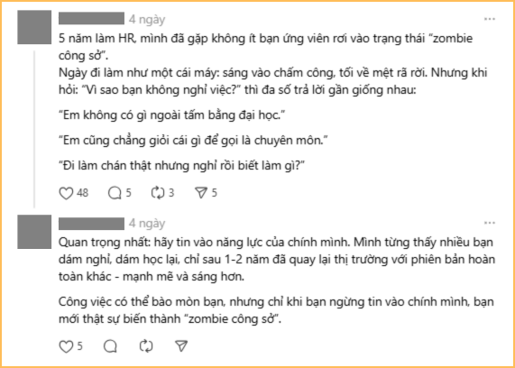 “Zombie” công sở: Đi làm trong câm lặng, không giao tiếp với đồng nghiệp, sếp mắng thì “vâng dạ” cho xong- Ảnh 4.