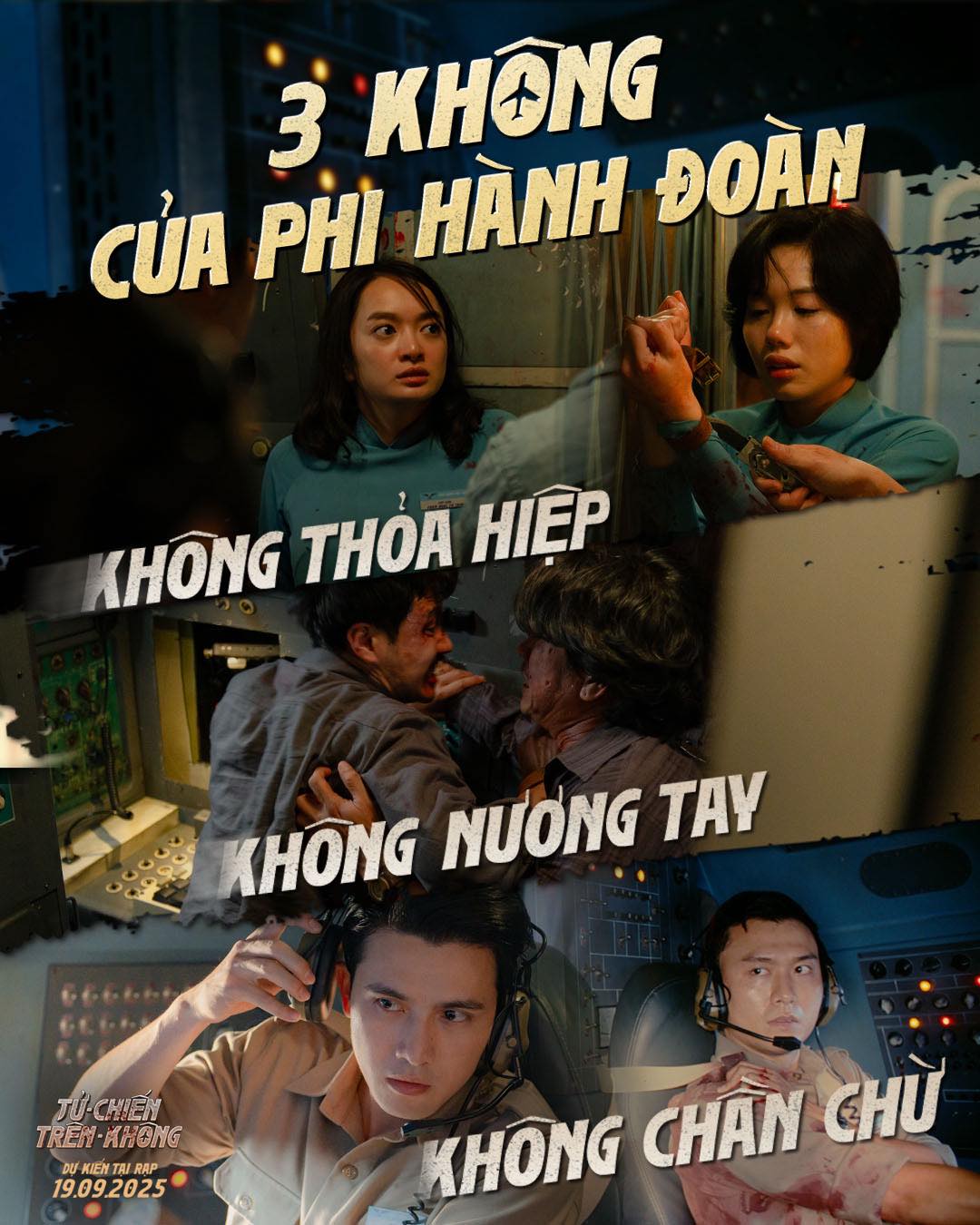 Nữ tiếp viên hàng không tóc ngắn trong Tử chiến trên không: Dáng đẹp, mặt cực xinh nhưng thứ lấn át tất cả là diễn xuất “nổi da gà”- Ảnh 5.