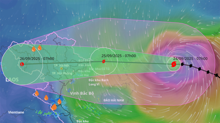 Trường đại học hủy khai giảng, hoãn tốt nghiệp vì bão Ragasa- Ảnh 1.