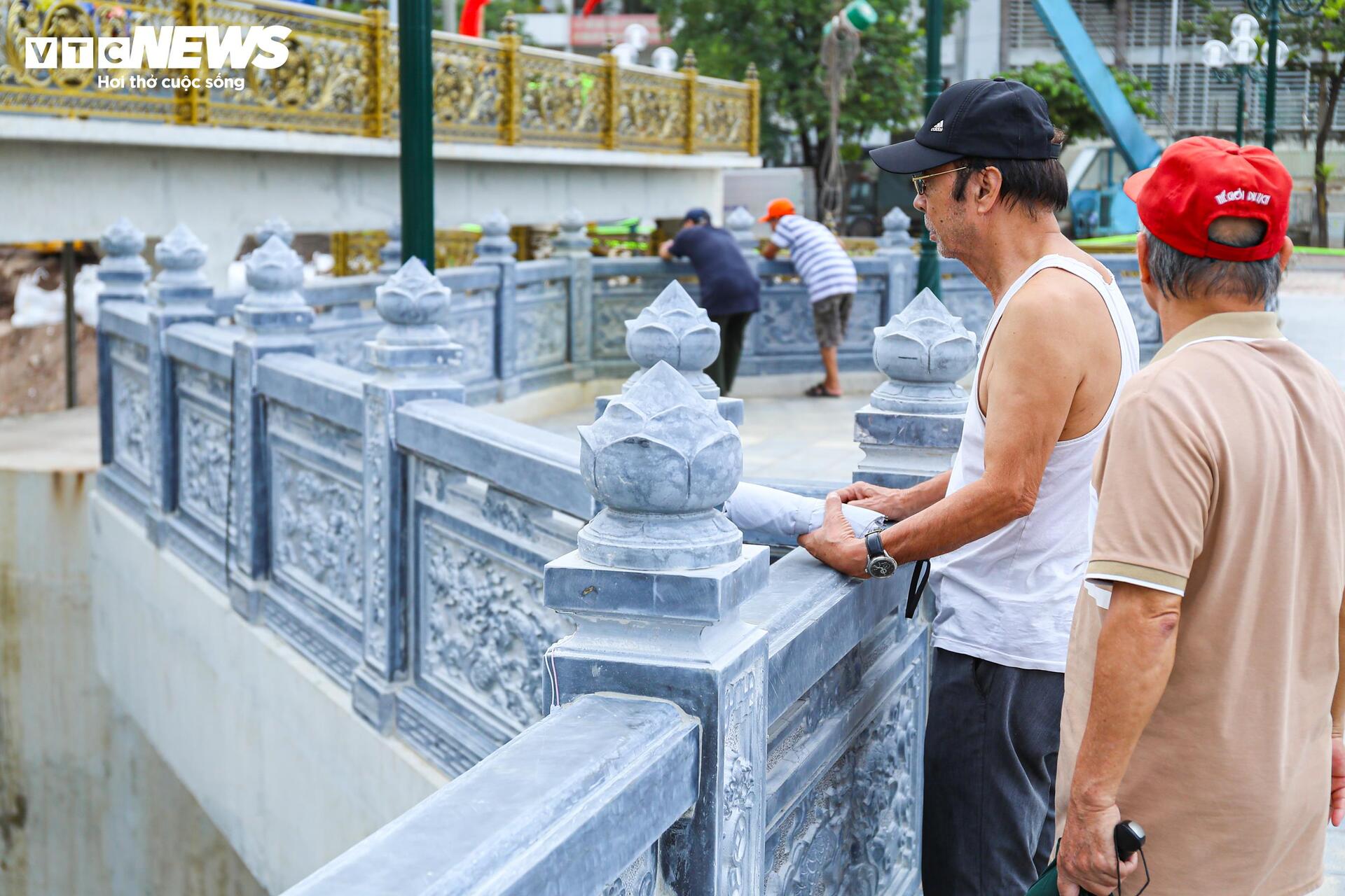 Đập dâng đầu tiên hoạt động, mang dòng nước xanh ‘hồi sinh’ sông Tô Lịch- Ảnh 16.