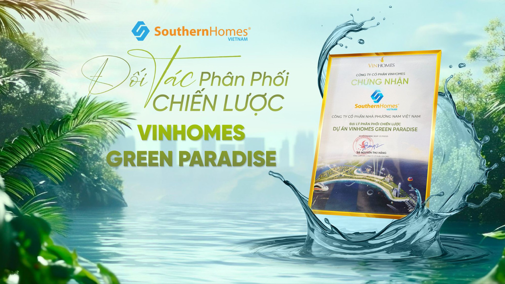 Southern Homes Việt Nam - Đối tác phân phối chiến lược dự án Vinhomes Green Paradise- Ảnh 3.