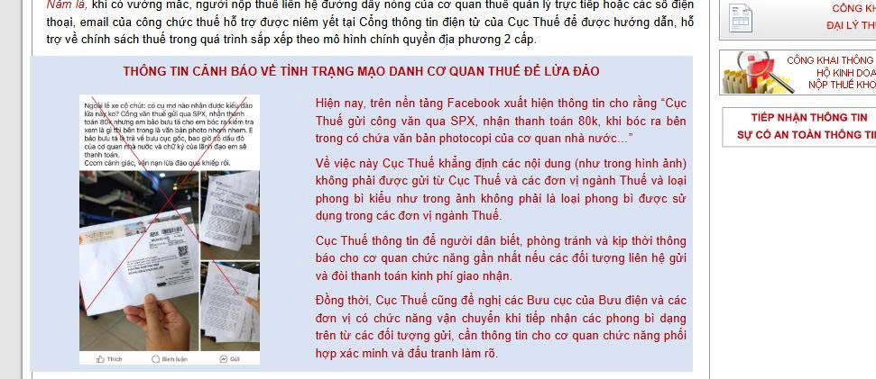 Thuế TP HCM cảnh báo những thủ đoạn lừa đảo mới- Ảnh 1.