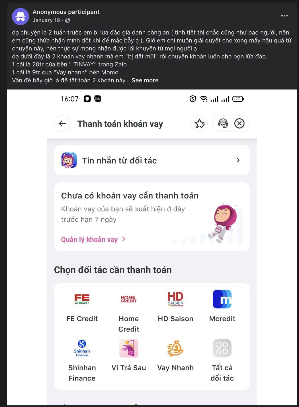 Suýt mất tiền vì 