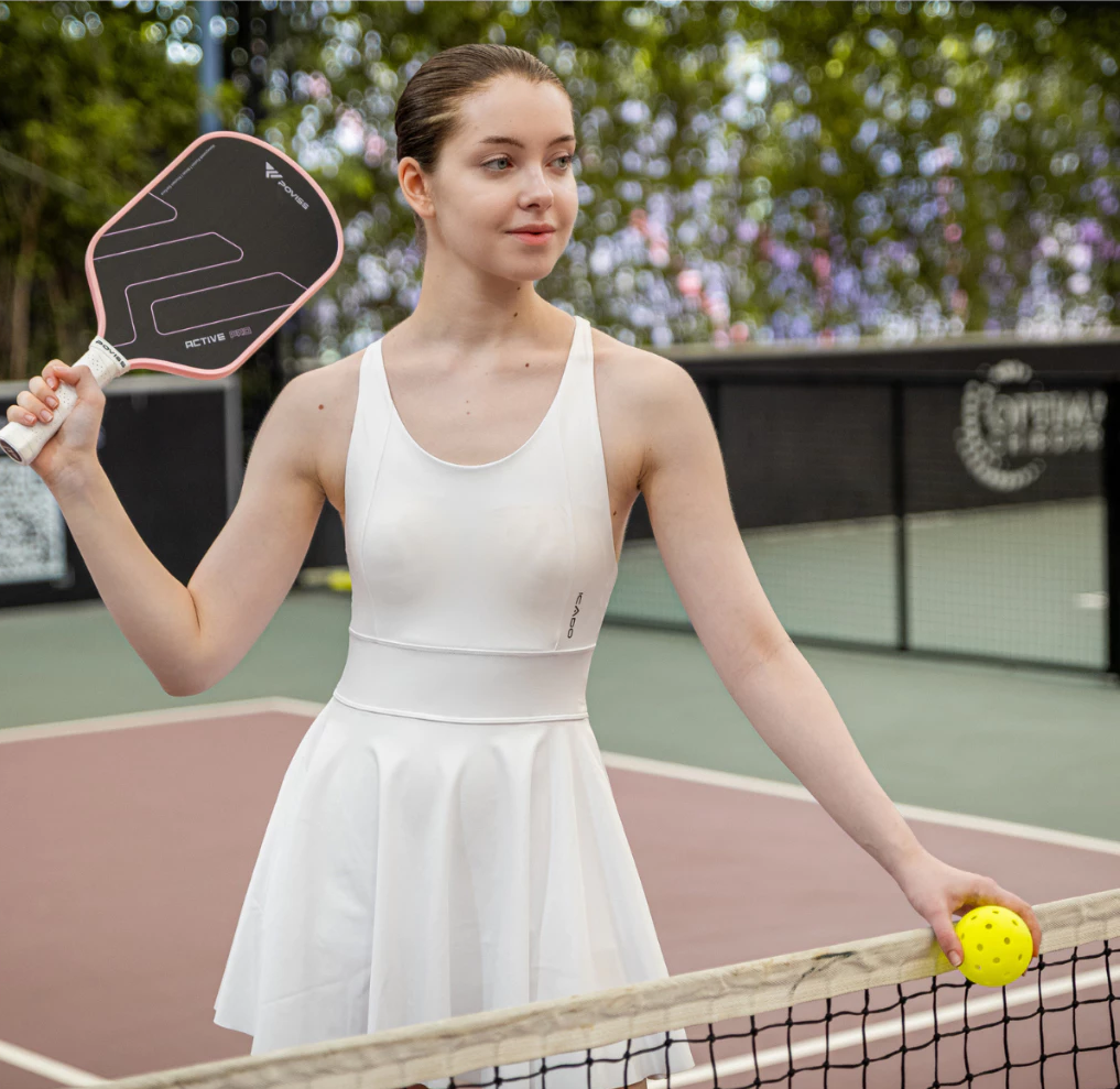 Dâu hào môn Tăng Thanh Hà cũng "nghiện" pickelball: Ăn vận kín đáo, mang vợt xinh mê- Ảnh 3.