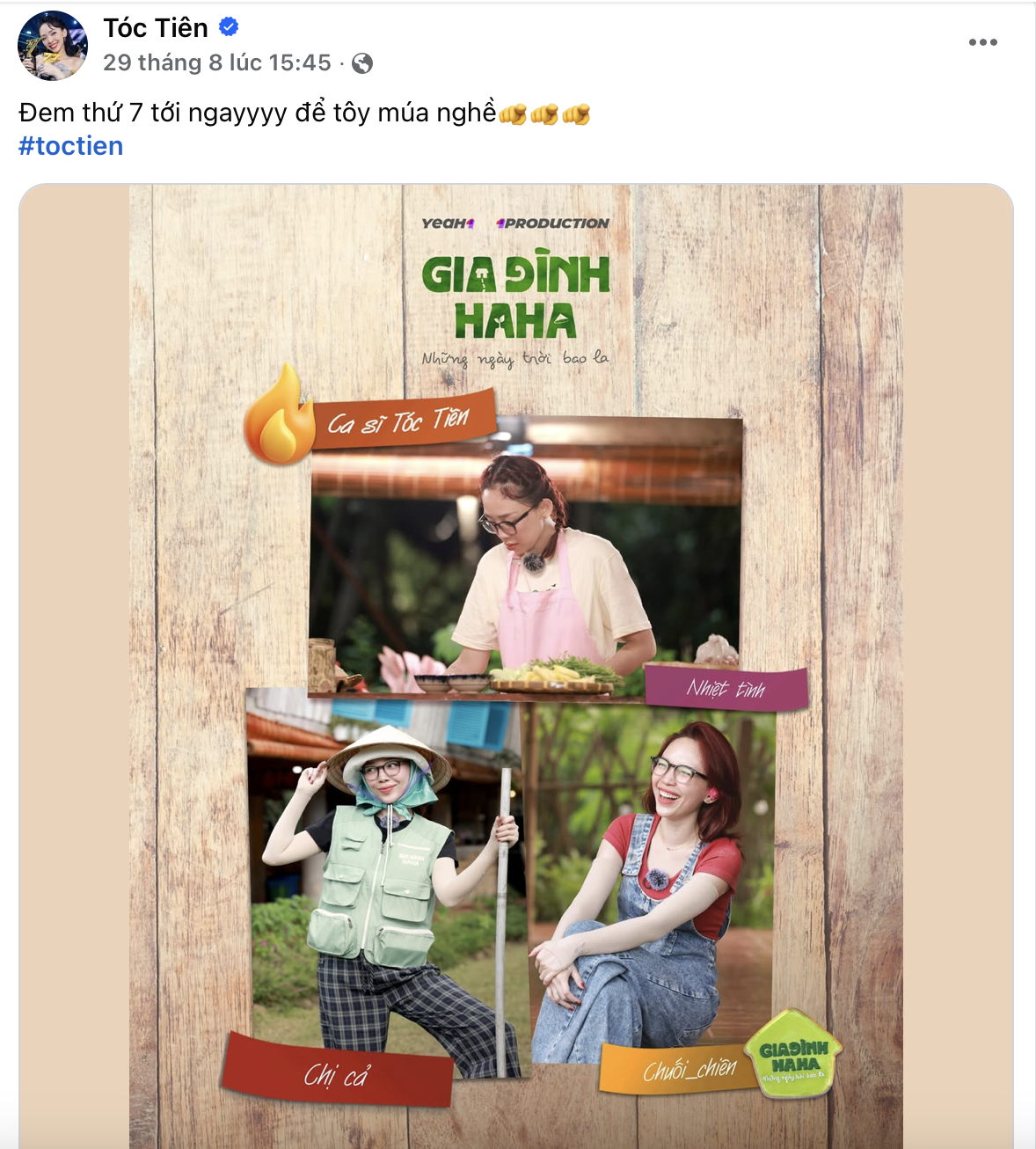 Tóc Tiên lên tiếng khi bị Tóc Tiên lên tiếng khi bị