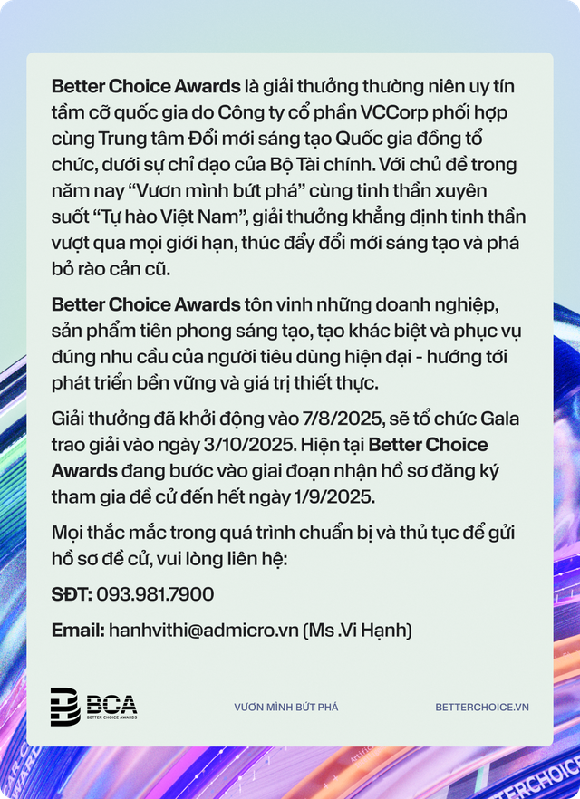 Bật mí không gian "tương lai" của Gala trao giải Better Choice Awards 2025: Từ robot chó, ô tô chạy lên sân khấu tới những màn trình diễn bùng nổ- Ảnh 12. Bật mí không gian "tương lai" của Gala trao giải Better Choice Awards 2025: Từ robot chó, ô tô chạy lên sân khấu tới những màn trình diễn bùng nổ- Ảnh 12.