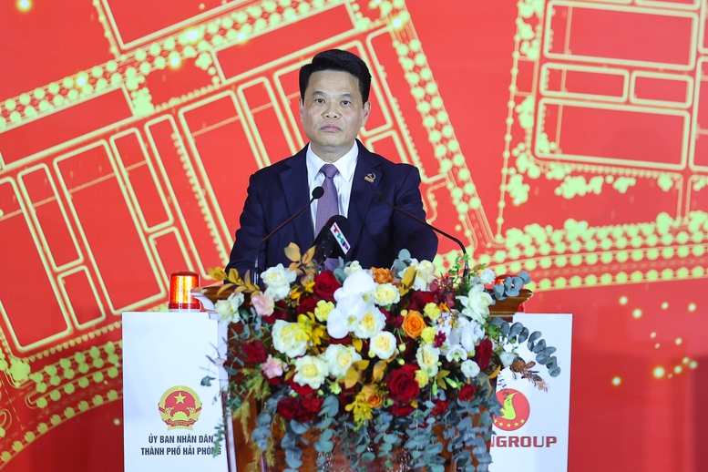 Thủ tướng dự lễ khởi công 2 dự án có tổng vốn 182 nghìn tỷ đồng tại Hải Phòng- Ảnh 3.