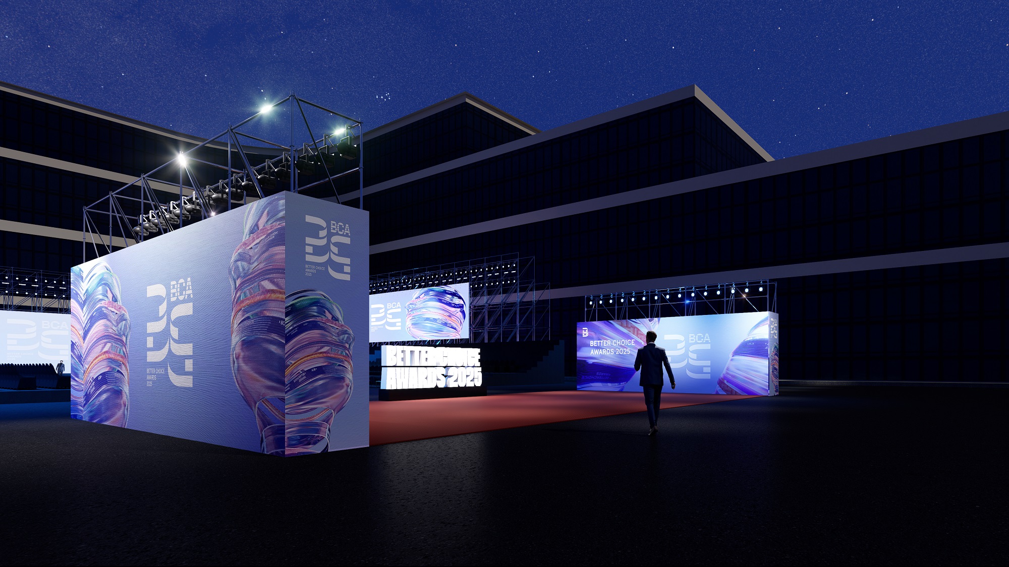 Bật mí không gian "tương lai" của Gala trao giải Better Choice Awards 2025: Từ robot chó, ô tô chạy lên sân khấu tới những màn trình diễn bùng nổ- Ảnh 11. Bật mí không gian "tương lai" của Gala trao giải Better Choice Awards 2025: Từ robot chó, ô tô chạy lên sân khấu tới những màn trình diễn bùng nổ- Ảnh 11.