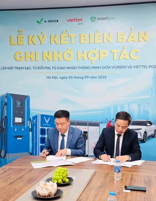 Công ty của tỷ phú Phạm Nhật Vượng bắt tay Viettel Post tham vọng phủ sóng 5.000 điểm sạc và giao nhận trên toàn quốc- Ảnh 3.