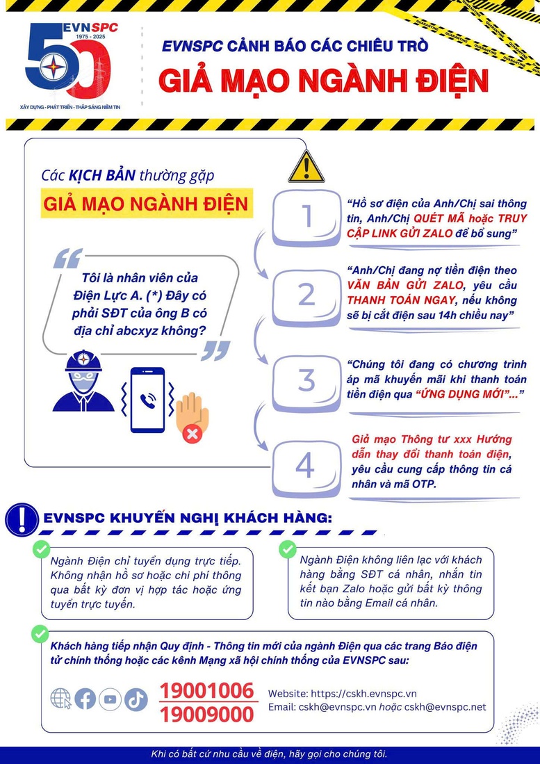 EVNSPC cảnh báo tình trạng giả danh nhân viên điện lực lừa đảo cài ứng dụng chăm sóc khách hàng chiếm đoạt tiền- Ảnh 3.