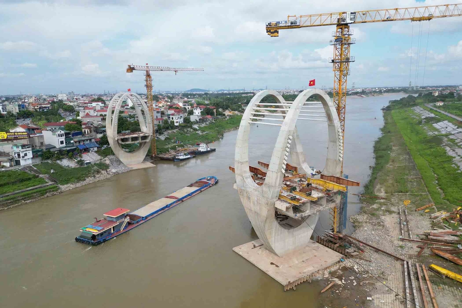 Tin vui tại cây cầu "Giao duyên" 1.800 tỷ đồng thay thế cầu Đuống 123 năm tuổi: DN nào đứng sau?- Ảnh 5.