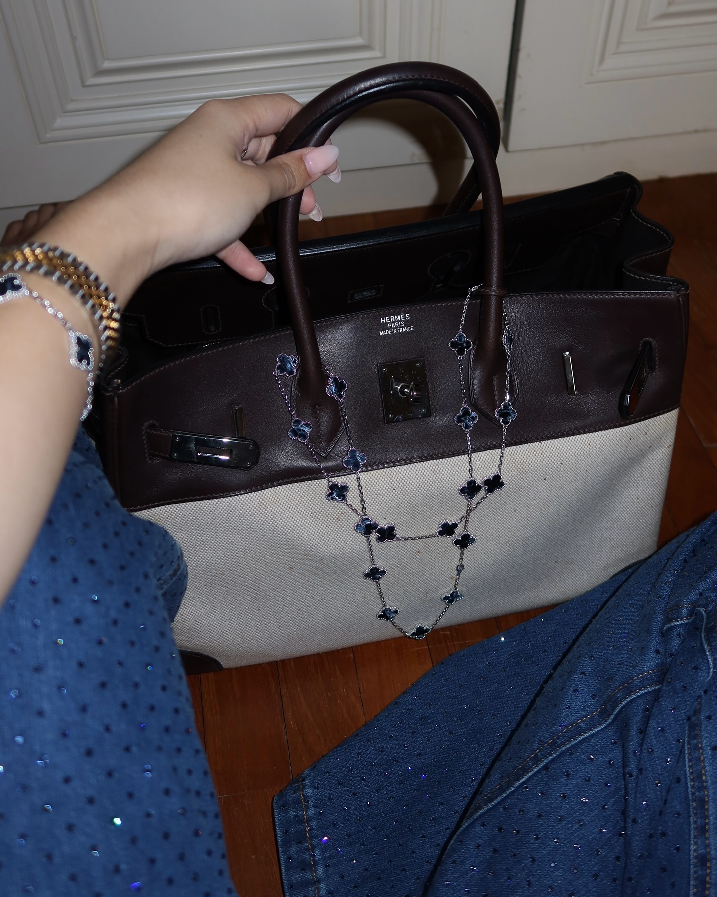 TikToker làm nghề "con gái nhà giàu": 3 tuổi ngồi trong túi Hermès, lớn lên chỉ nuôi chó vừa size Birkin 35- Ảnh 5.