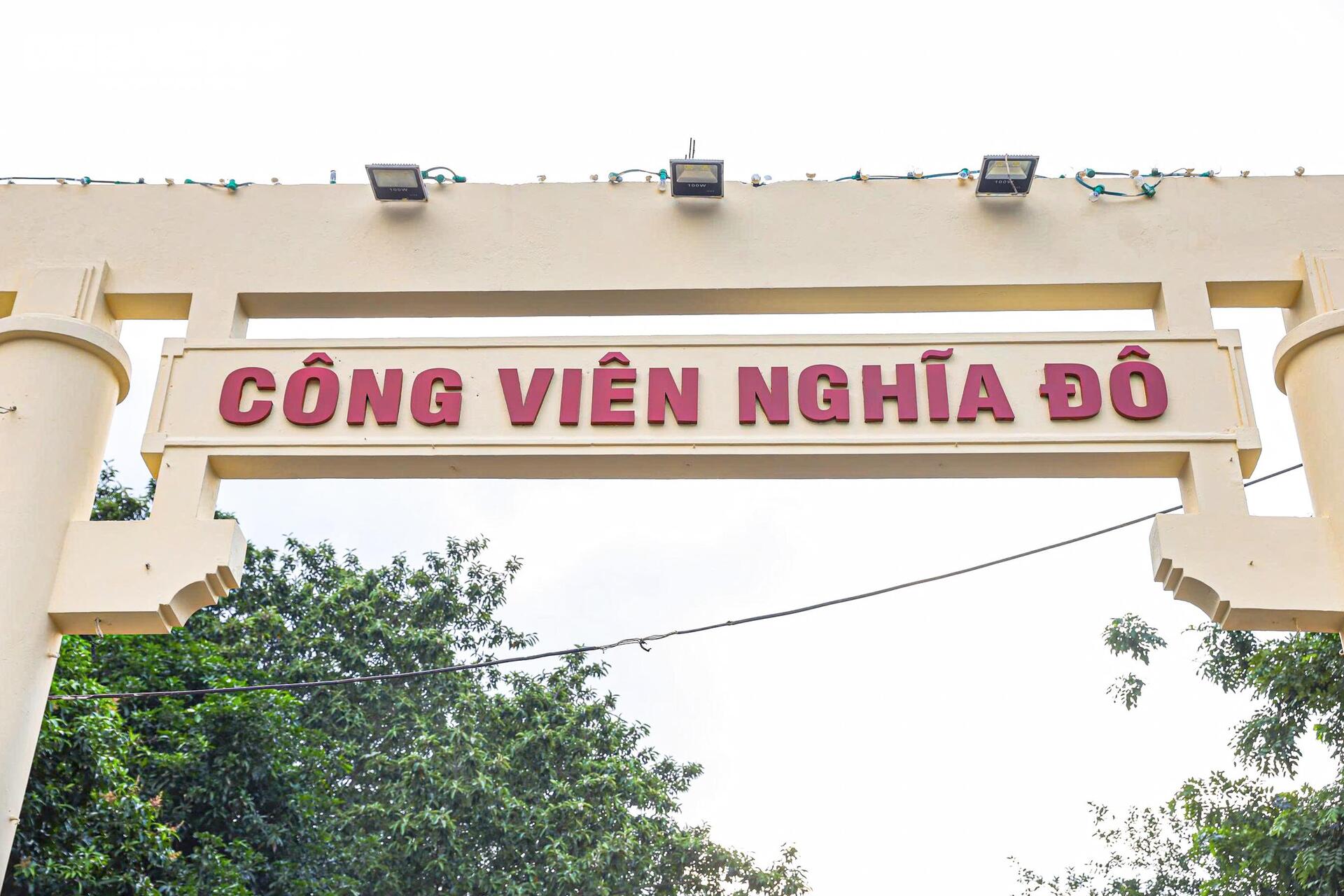 Hà Nội: Công viên Nghĩa Đô 'lột xác', xuất hiện cầu đi bộ hình cây đàn độc đáo- Ảnh 2.