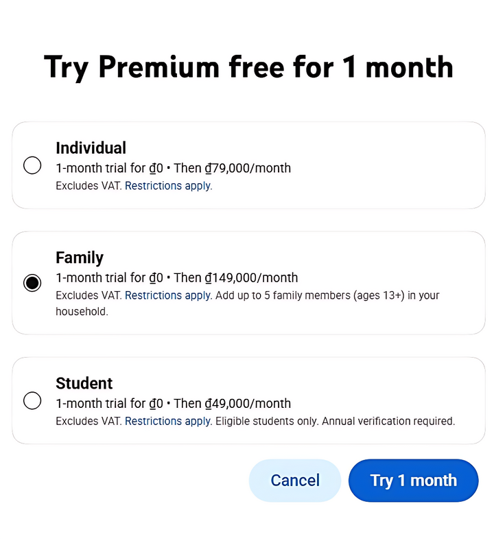 Những mẹo hay để có được YouTube Premium giá rẻ- Ảnh 2.