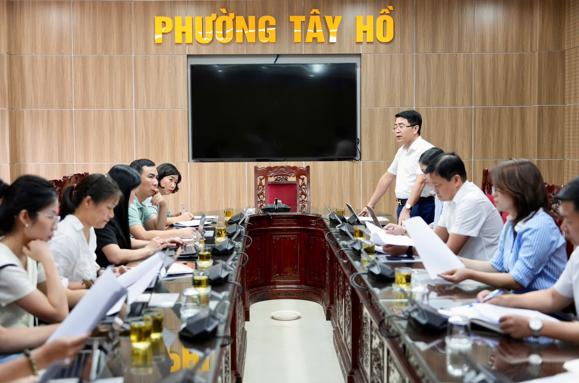 Hà Nội: Tăng tốc giải phóng mặt bằng dự án đường Đặng Thai Mai và Nhà hát Ngọc Trai- Ảnh 1.
