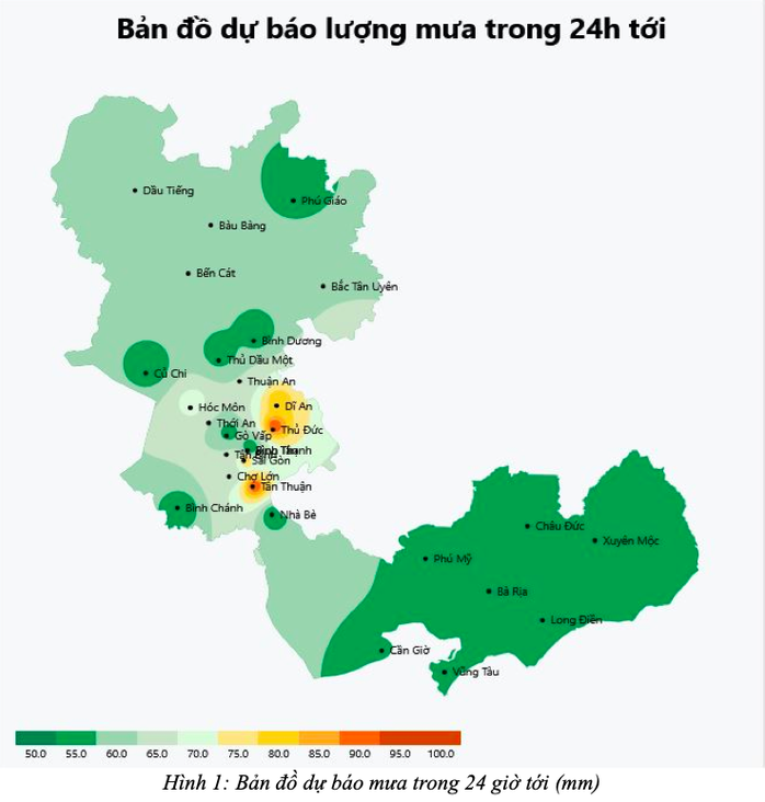 Bầu trời TP HCM tối sầm, mưa lớn trút xuống nhiều nơi- Ảnh 6.