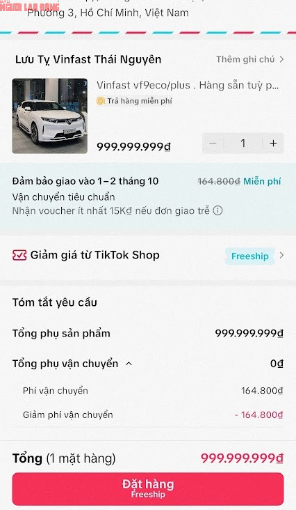 Đại lý ô tô "lách" chính sách của sàn để mở giỏ hàng bán xe tiền tỉ trên TikTok Shop?- Ảnh 2. Đại lý ô tô "lách" chính sách của sàn để mở giỏ hàng bán xe tiền tỉ trên TikTok Shop?- Ảnh 2.
