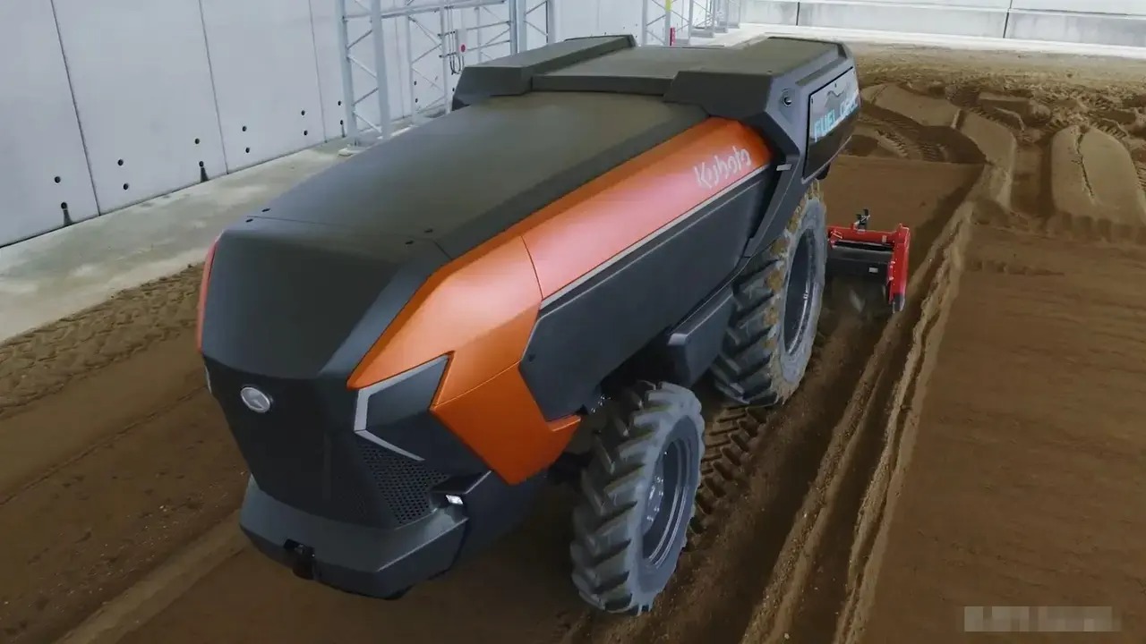 Nhật Bản ra mắt máy kéo không người lái chạy bằng hydro đầu tiên trên thế giới- Ảnh 4.