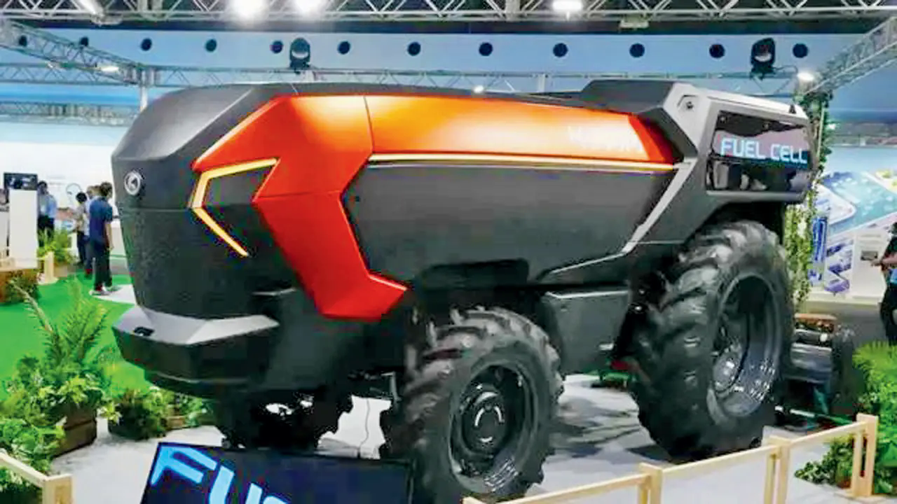 Nhật Bản ra mắt máy kéo không người lái chạy bằng hydro đầu tiên trên thế giới- Ảnh 3.