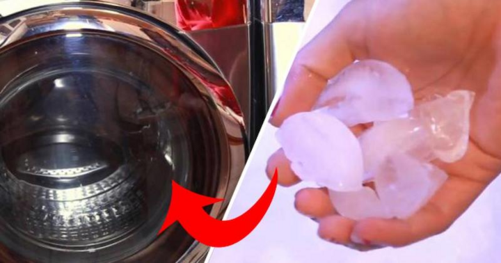 Tác dụng của việc cho đá lạnh vào máy sấy quần áo- Ảnh 1.
