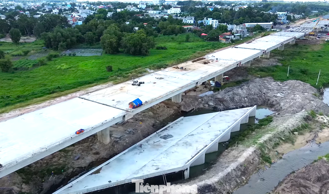 Lộ diện cầu vượt Vành đai 3 đầu tiên qua đường đô thị ở TPHCM- Ảnh 12.
