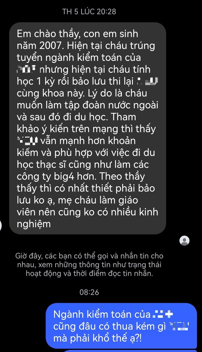 Vừa đỗ đại học đã muốn bỏ, thi lại ngành... y chang, thầy giáo Hà Nội ngán ngẩm: "Nghĩ gì khi đặt nguyện vọng? Sao giờ khổ thế này?"- Ảnh 1.