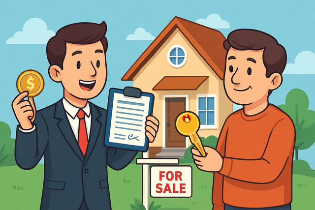 Bán căn nhà đất được 5,4 tỷ đồng, chủ nhà phải trả phí môi giới 120 triệu đồng: "Lúc đưa tiền tiếc đứt ruột, nhưng đó cũng là phần phí môi giới đáng được hưởng"- Ảnh 1. Bán căn nhà đất được 5,4 tỷ đồng, chủ nhà phải trả phí môi giới 120 triệu đồng: