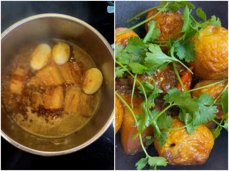 Chủ công ty ở Hà Nội thất nghiệp về nhà làm TikToker nấu ăn, nổi tiếng vì toàn nấu “món nhà nghèo”- Ảnh 2. Chủ công ty ở Hà Nội thất nghiệp về nhà làm TikToker nấu ăn, nổi tiếng vì toàn nấu “món nhà nghèo”- Ảnh 2.