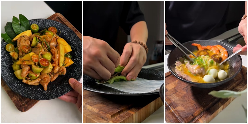 Chủ công ty ở Hà Nội thất nghiệp về nhà làm TikToker nấu ăn, nổi tiếng vì toàn nấu “món nhà nghèo”- Ảnh 3. Chủ công ty ở Hà Nội thất nghiệp về nhà làm TikToker nấu ăn, nổi tiếng vì toàn nấu “món nhà nghèo”- Ảnh 3.