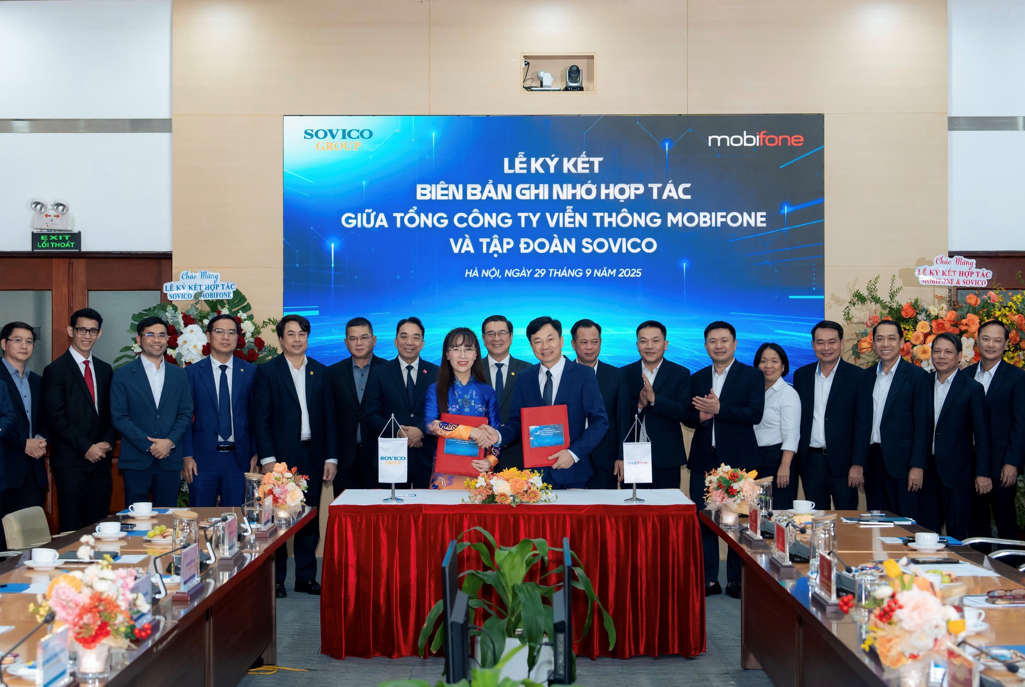 MobiFone và SOVICO hợp tác xây dựng hệ …