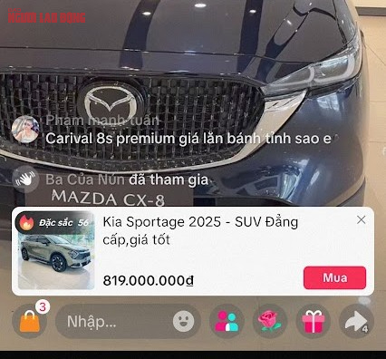 Đại lý ô tô "lách" chính sách của sàn để mở giỏ hàng bán xe tiền tỉ trên TikTok Shop?- Ảnh 1.